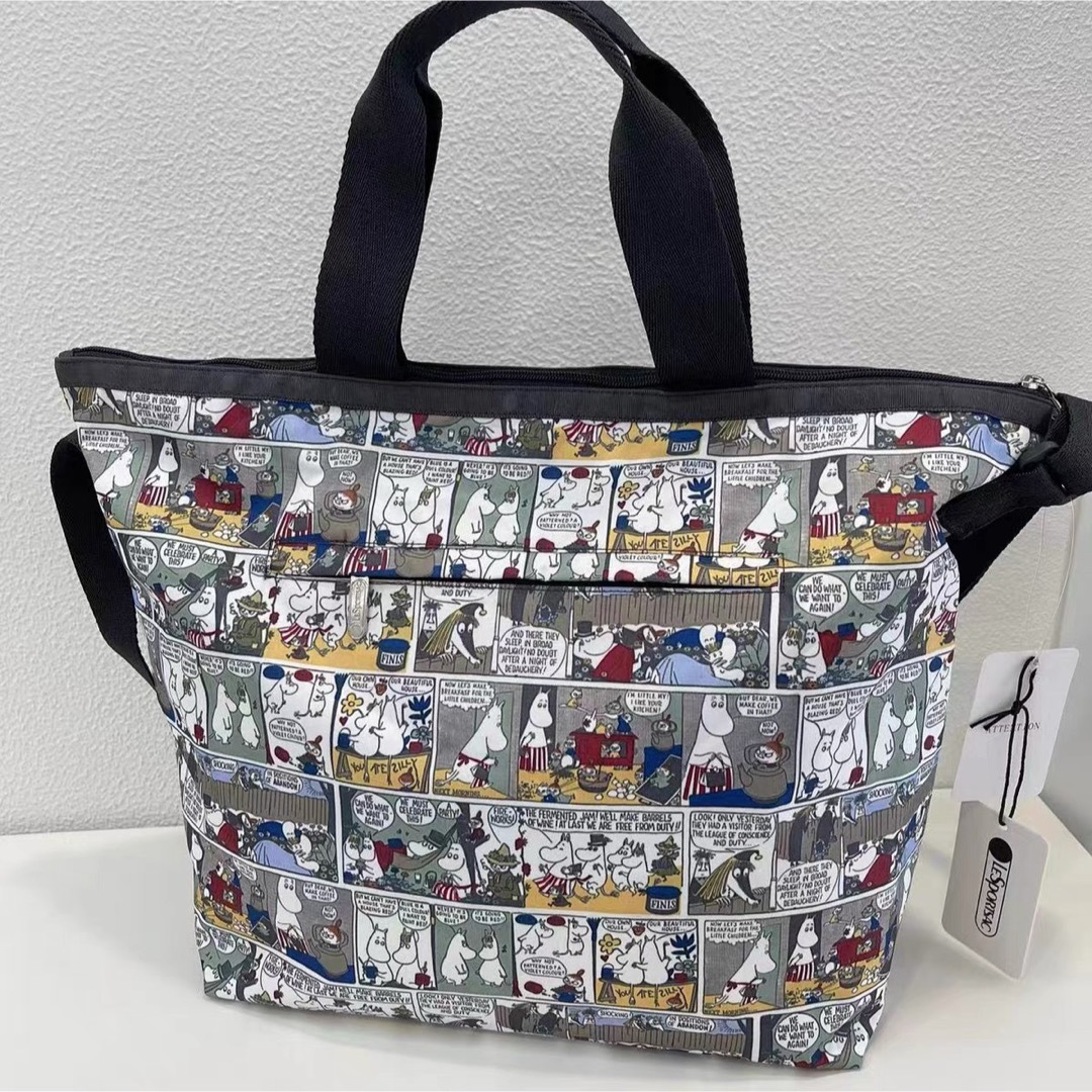 LeSportsac(レスポートサック)のトートバッグ　ショルダーバック　ムーミン　レスポートサック　未使用 レディースのバッグ(トートバッグ)の商品写真