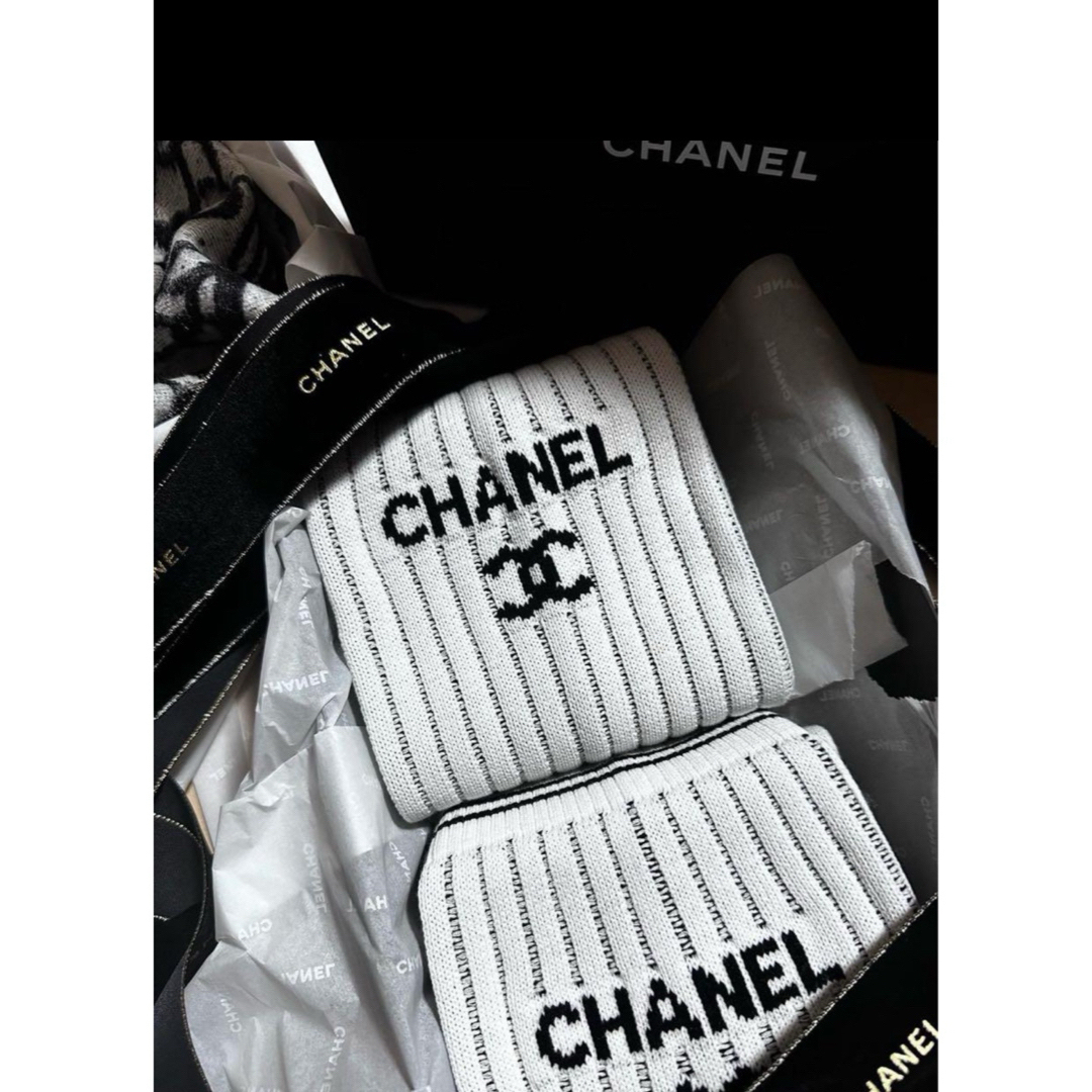 CHANEL(シャネル)のCHANELゲートル　シャネル　レッグウォーマー レディースのレッグウェア(レッグウォーマー)の商品写真