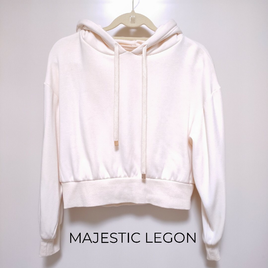 MAJESTIC LEGON(マジェスティックレゴン)のMAJESTIC LEGON 裏ボア ショートフーディー パーカー レディースのトップス(パーカー)の商品写真