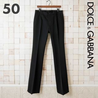 ドルチェアンドガッバーナ(DOLCE&GABBANA)の新品 Dolce & Gabbana フレア FLARED WOOL PANTS(スラックス)