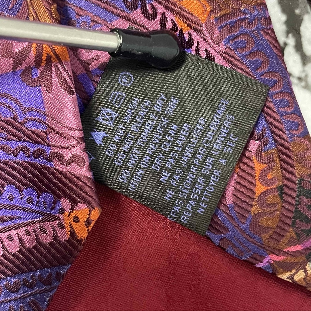 ETRO(エトロ)の【美品ペイズリー】262 エトロ　ネクタイ　ETRO マルチカラー　希少 メンズのファッション小物(ネクタイ)の商品写真