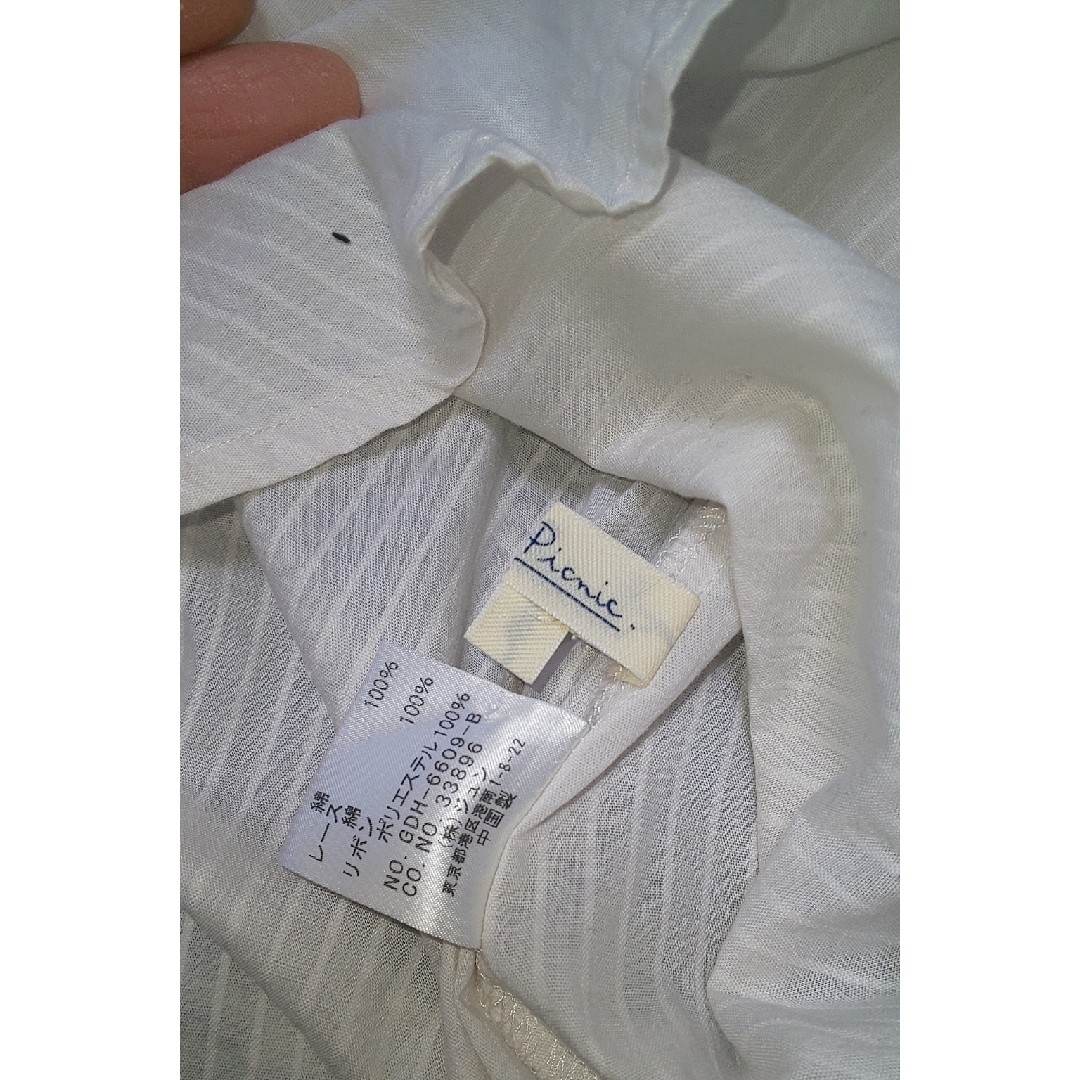 Rope' Picnic(ロペピクニック)の綿100%ロペピクニックシャツ レディースのトップス(シャツ/ブラウス(長袖/七分))の商品写真