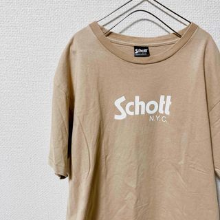 ショット(schott)の【定番】 Schott ショット 半袖Ｔシャツ メンズ  ロゴT  Lサイズ(Tシャツ/カットソー(半袖/袖なし))