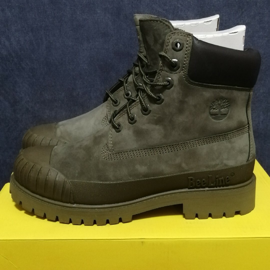 Timberland(ティンバーランド)の★新品・コラボ★ティンバーランド×BEE LINE　コラボ　マウンテンブーツ 緑 メンズの靴/シューズ(ブーツ)の商品写真