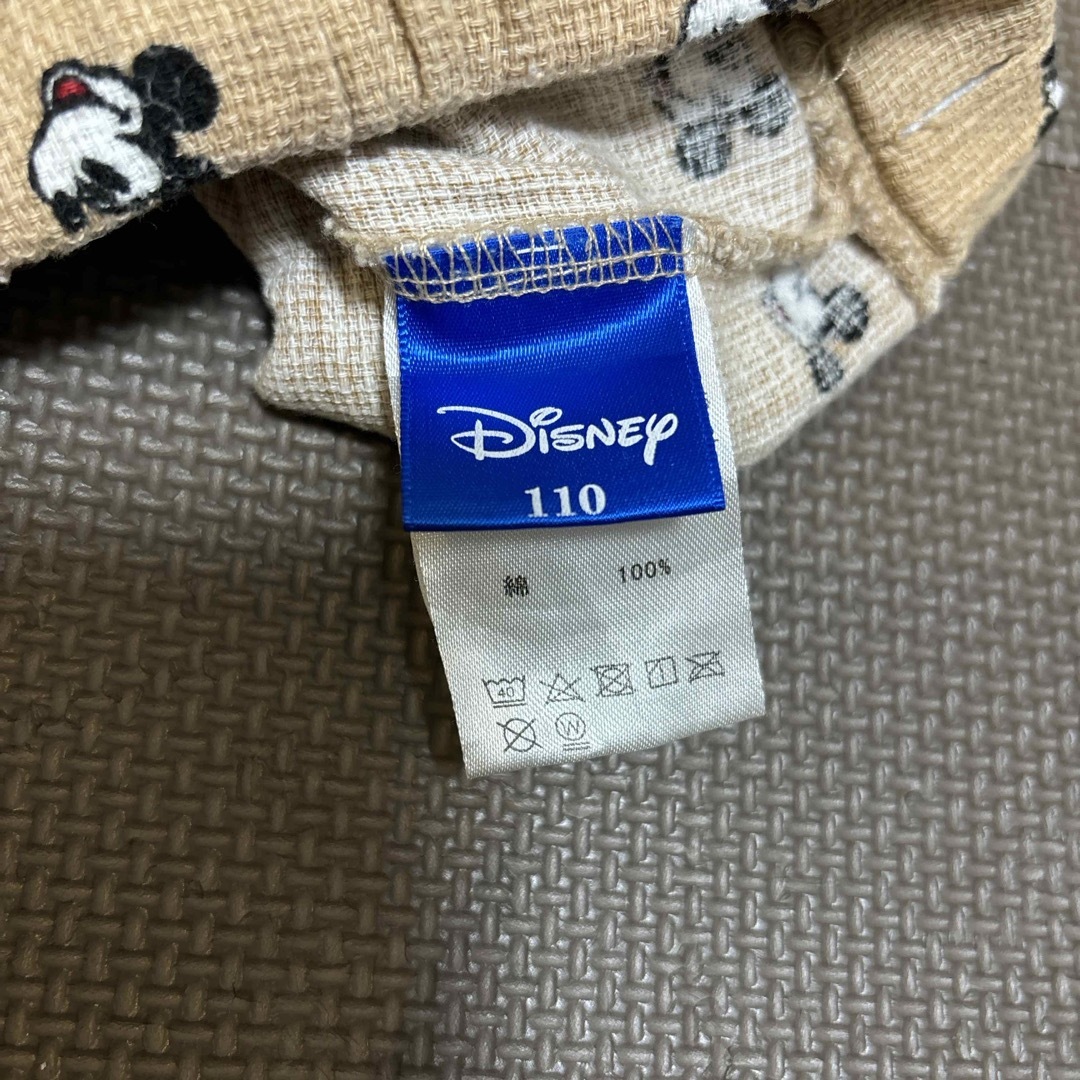 Disney(ディズニー)の⚪︎ ミッキー　110 パンツ　2点セット キッズ/ベビー/マタニティのキッズ服男の子用(90cm~)(パンツ/スパッツ)の商品写真