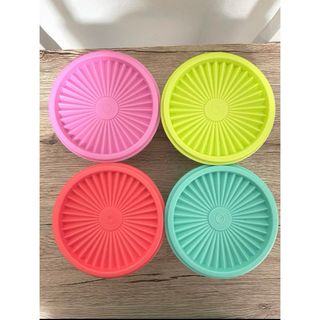 TupperwareBrands - 【ほぼ新品】タッパーウェア　マキシデコレーター　4個セット