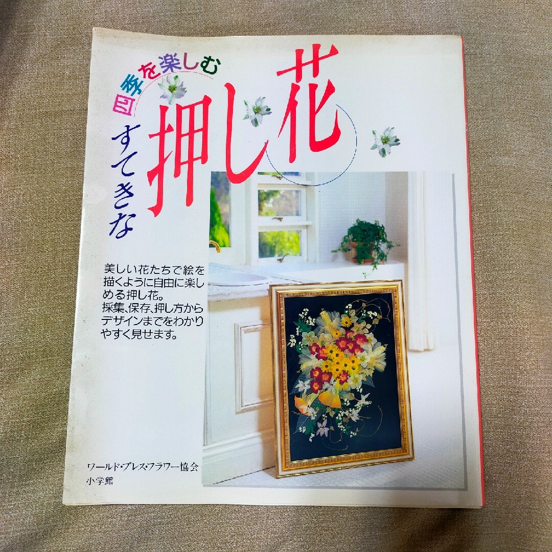 小学館(ショウガクカン)の四季を楽しむすてきな押し花 エンタメ/ホビーの本(趣味/スポーツ/実用)の商品写真