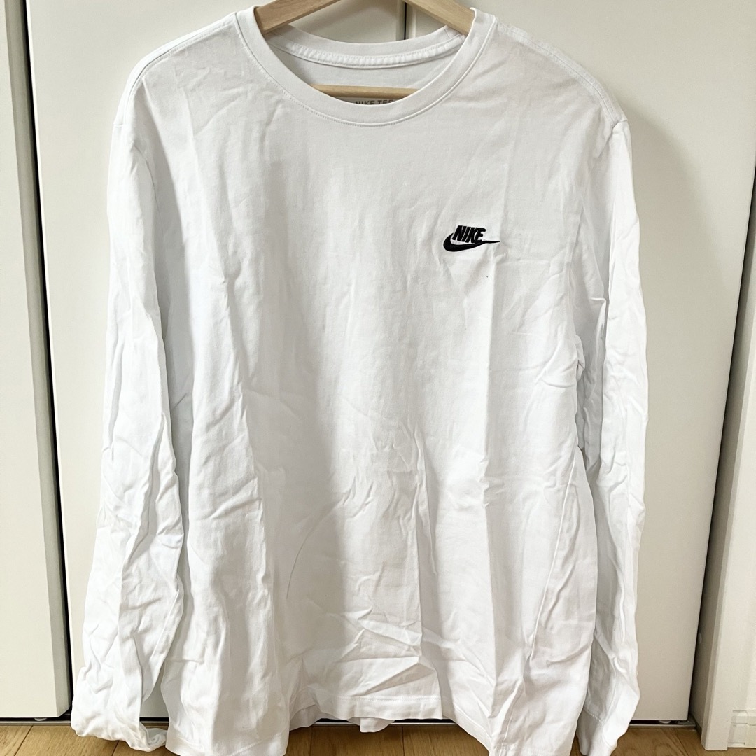 NIKE(ナイキ)のセット販売 美品 NIKE クラブ ロングスリーブ Tシャツ XLサイズ 黒 白 メンズのトップス(Tシャツ/カットソー(七分/長袖))の商品写真