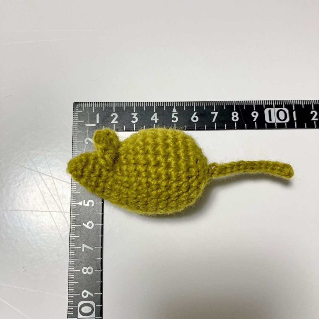 【ハンドメイド】猫のおもちゃ  ＊編みぐるみねず公 - Cセット＊　4個セット ハンドメイドのペット(おもちゃ/ペット小物)の商品写真