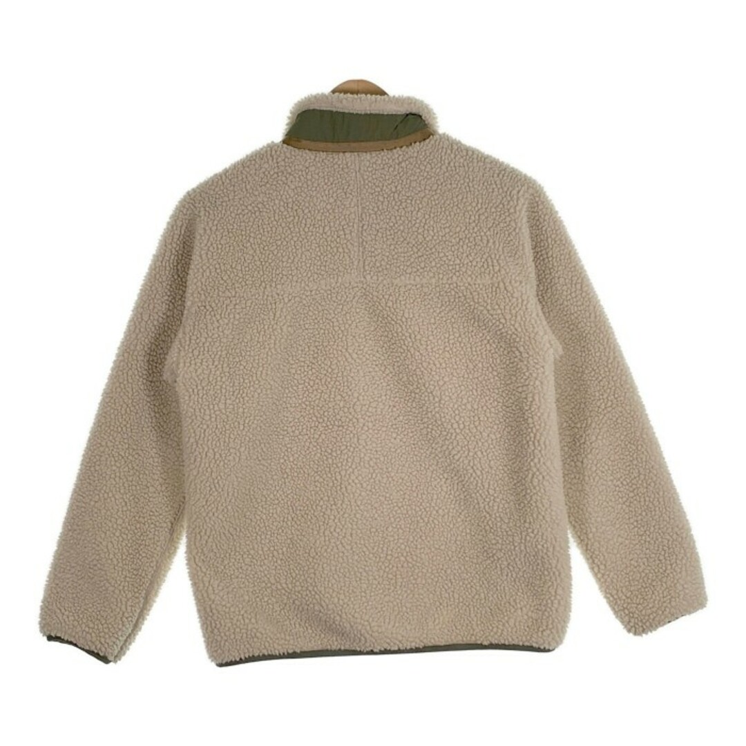 patagonia(パタゴニア)のpatagonia パタゴニア 18AW kids Retro-X レトロX フリースジャケット クリーム 65625 Size XL 14 キッズ/ベビー/マタニティのキッズ服男の子用(90cm~)(ジャケット/上着)の商品写真