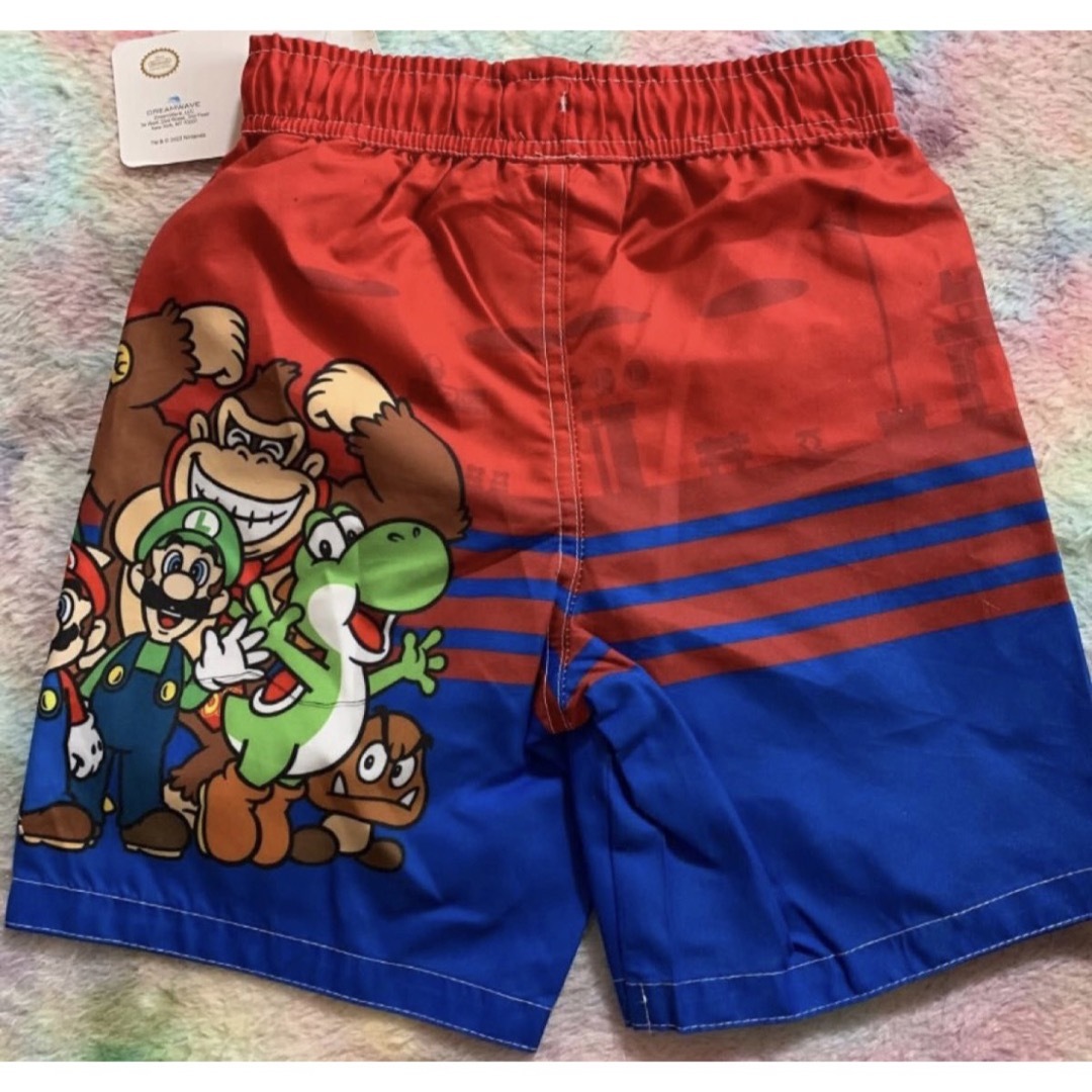 男の子水着　スーパーマリオ　UPF50+ 120cm キッズ/ベビー/マタニティのキッズ服男の子用(90cm~)(水着)の商品写真