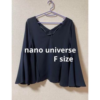 未使用 nano・universe ナノユニバース チュニック カットソー