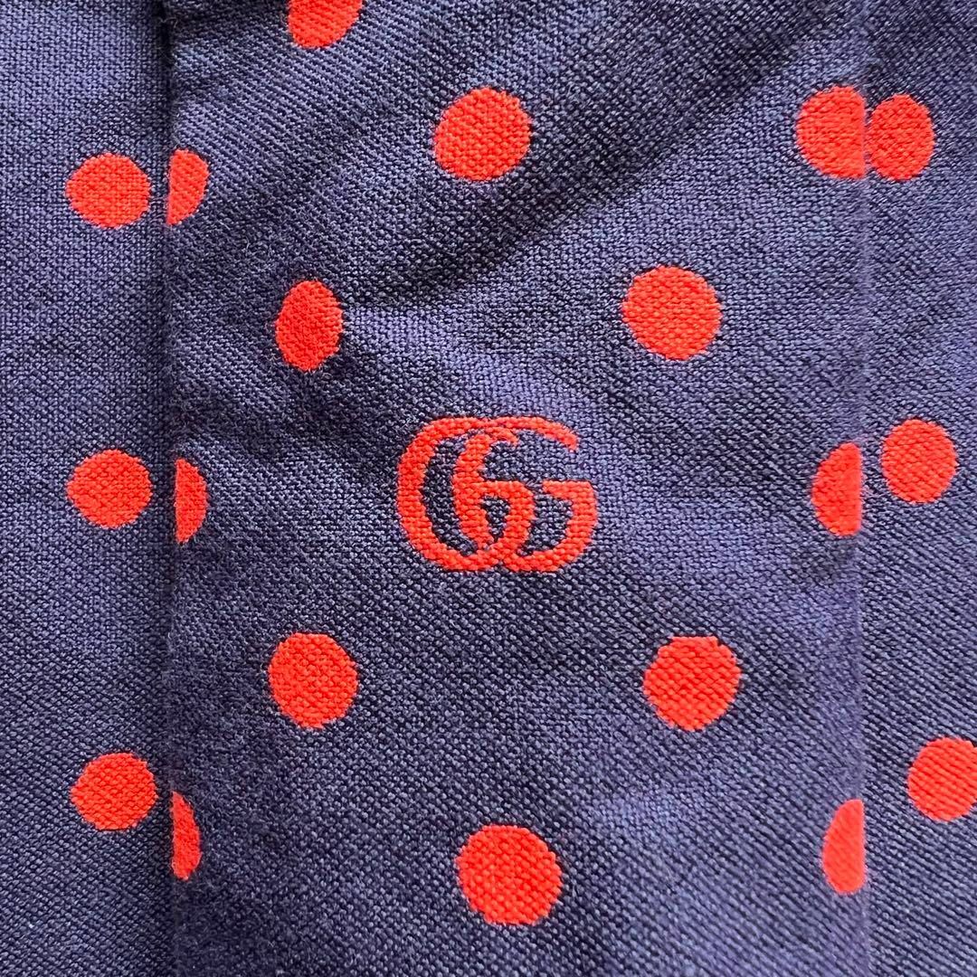 Gucci(グッチ)の美品✨現行タグ　グッチ　膝丈スカート　マーモント　GG パープル　S ドット レディースのスカート(ひざ丈スカート)の商品写真