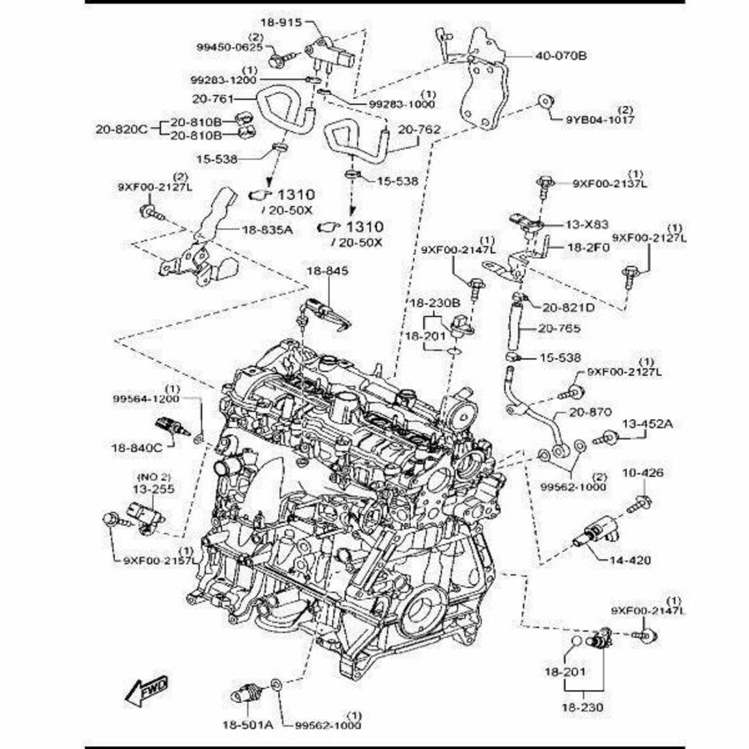 マツダ(マツダ)のマツダ CX-5 センサープレッシャー (SH) 自動車/バイクの自動車(車種別パーツ)の商品写真