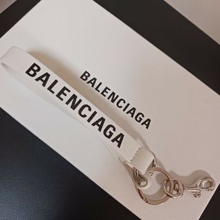 Balenciaga - バレンシアガ レザー ザシティ チャーム バッグチャーム