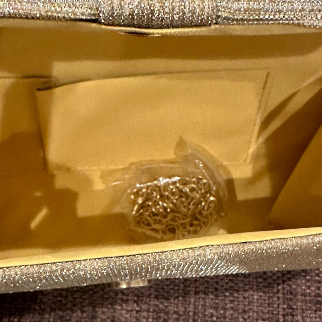 ショルダーバッグ パーティーバッグ ゴールド おしゃれ　おすすめ　結婚式　 レディースのバッグ(ショルダーバッグ)の商品写真