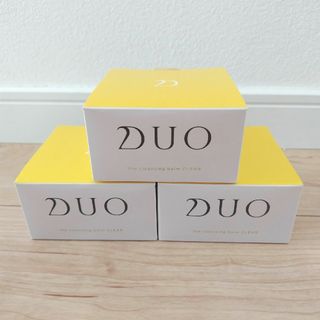 デュオ(DUO)の【3個】 DUO クレンジングバーム　クリア　90g(クレンジング/メイク落とし)