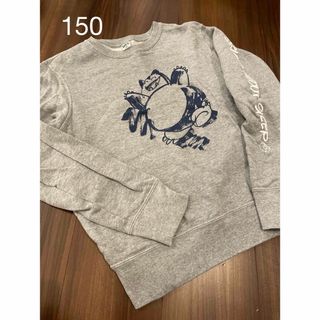 ユニクロ(UNIQLO)のカビゴン トレーナー UNIQLO  グレー 150 ポケモン(Tシャツ/カットソー)