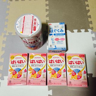 和光堂 - 粉ミルク　はいはい(缶、スティック)＋森永はぐくみ(スティック) セット