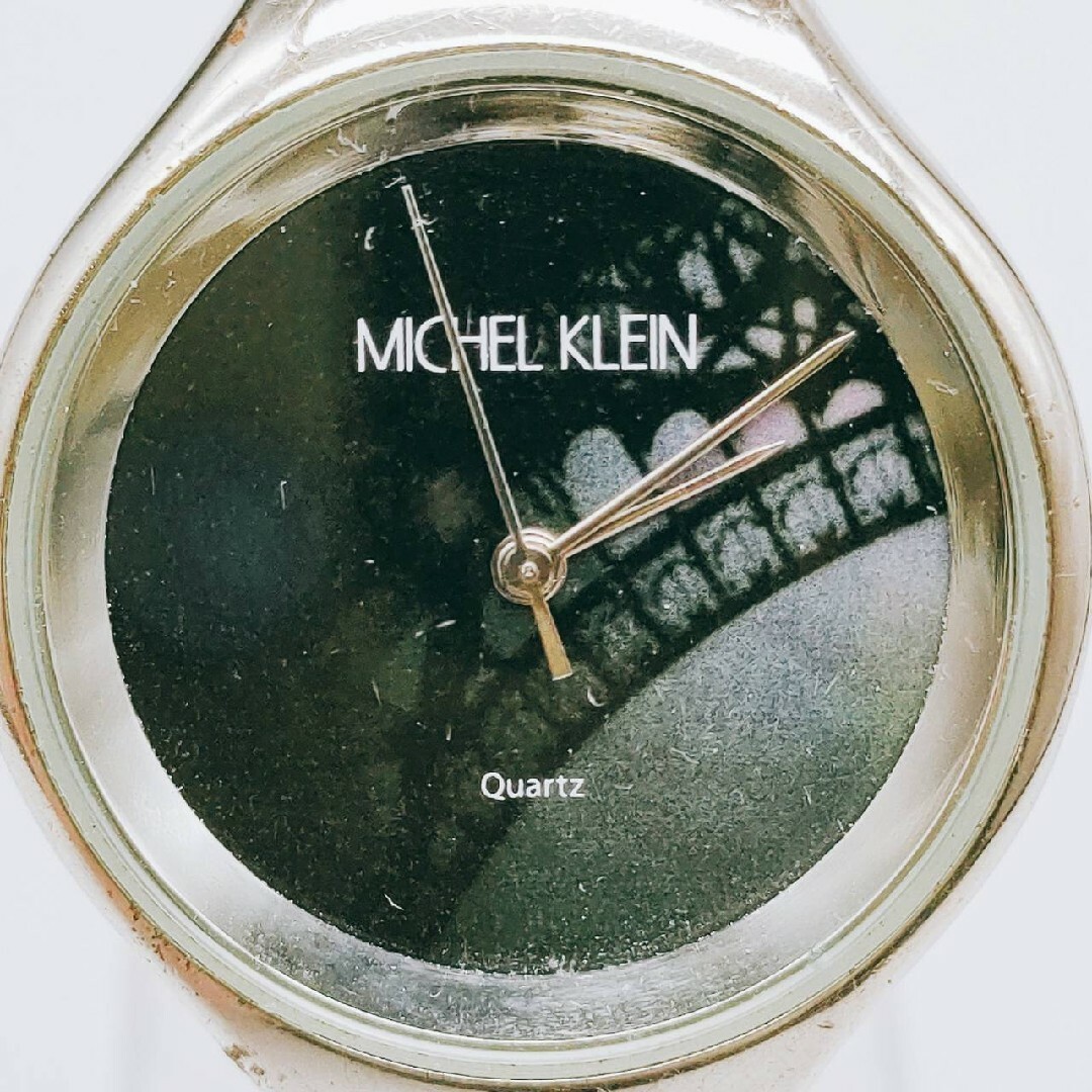 MICHEL KLEIN(ミッシェルクラン)のMICHEL KLEIN ミッシェルクラン 腕時計 黒文字盤 レディース レディースのファッション小物(腕時計)の商品写真