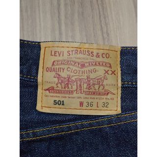 リーバイス(Levi's)のリーバイス501　w36　アメリカ製　ショートパンツ　短パン　コーンデニム(デニム/ジーンズ)