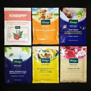 クナイプ(Kneipp)のクナイプ バスソルト 6袋 6種類 入浴剤(入浴剤/バスソルト)