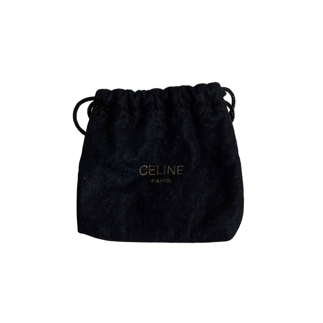 celine(セリーヌ)の極 美品 袋付 希少品 CELINE セリーヌ ヴィンテージ トリオンフ ロゴ モチーフ 金具 イヤリング アクセサリー レディース ゴールド 65931 レディースのアクセサリー(イヤリング)の商品写真