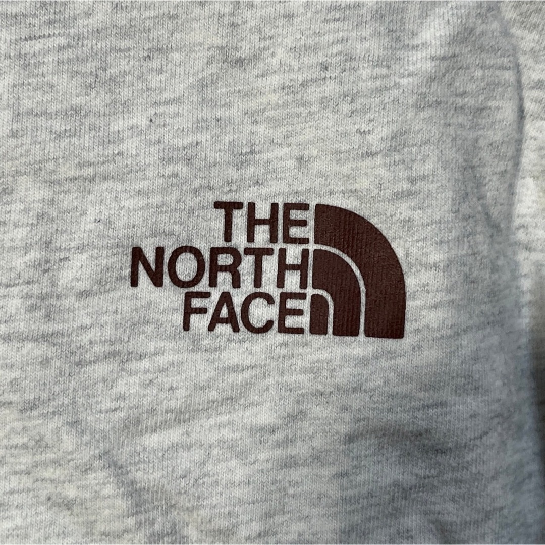 THE NORTH FACE(ザノースフェイス)の【ノースフェイス】ロンT　スケート　刺繍　ワンポイント　グレー長袖Tシャツ　１R メンズのトップス(Tシャツ/カットソー(七分/長袖))の商品写真