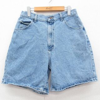 古着 リー Lee ショート パンツ ショーツ レディース コットン 紺 ネイビー デニム 23apr19 中古 ボトムス 短パン ショーパン ハーフ