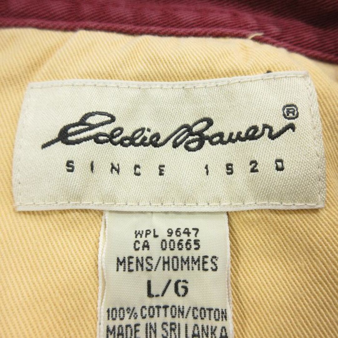 Eddie Bauer(エディーバウアー)のXL★古着 エディーバウアー 半袖 ブランド ポロ シャツ メンズ 00年代 00s 無地 鹿の子 大きいサイズ コットン マルチカラー 紺他 ネイビー 【spe】 23apr11 中古 トップス メンズのトップス(ポロシャツ)の商品写真