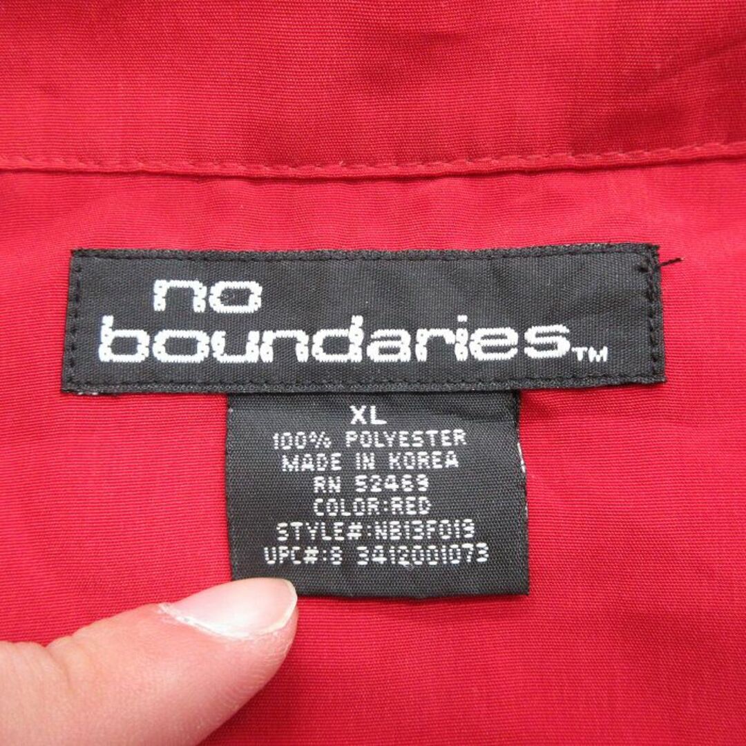 XL★古着 半袖 シャツ メンズ 00年代 00s トライバル柄 大きいサイズ 赤他 レッド 23apr17 中古 トップス メンズのトップス(シャツ)の商品写真