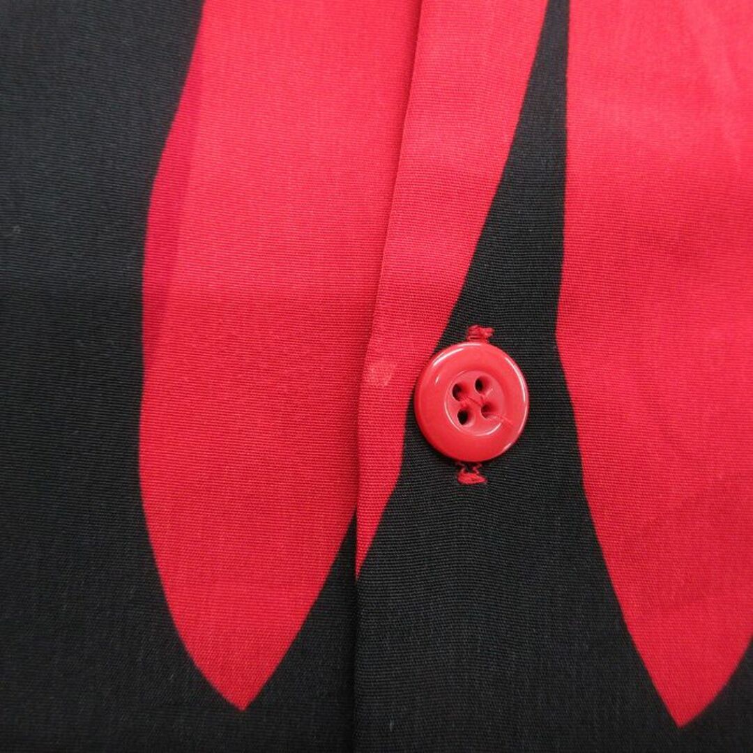 XL★古着 半袖 シャツ メンズ 00年代 00s トライバル柄 大きいサイズ 赤他 レッド 23apr17 中古 トップス メンズのトップス(シャツ)の商品写真