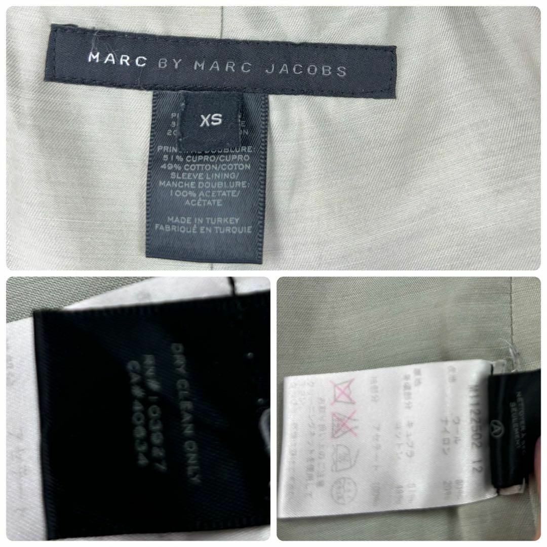 MARC BY MARC JACOBS(マークバイマークジェイコブス)のマークバイマークジェイコブス レディース XSサイズ チェスターコート ネイビー レディースのジャケット/アウター(チェスターコート)の商品写真