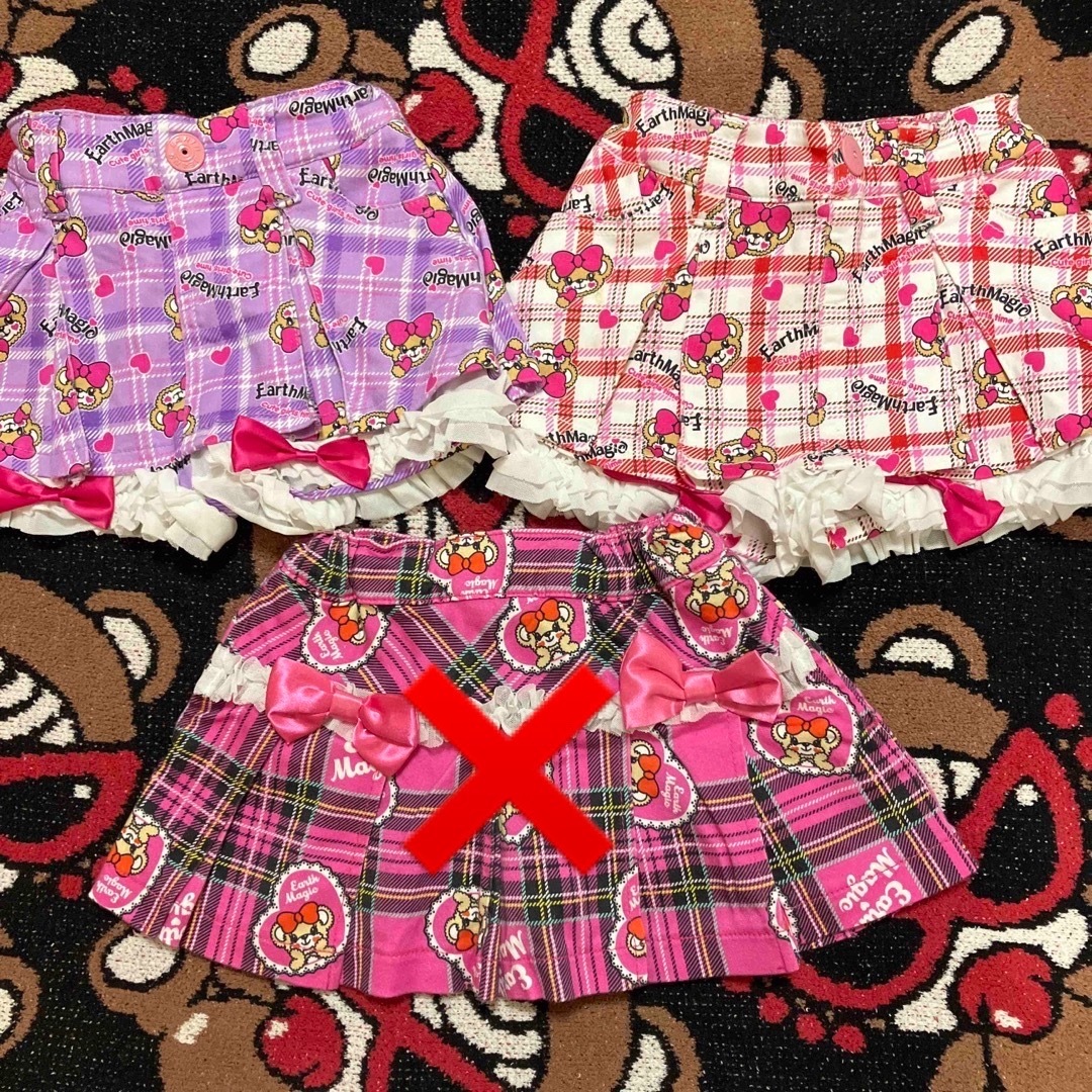 EARTHMAGIC(アースマジック)のEarthmagic♡100 キッズ/ベビー/マタニティのキッズ服女の子用(90cm~)(スカート)の商品写真