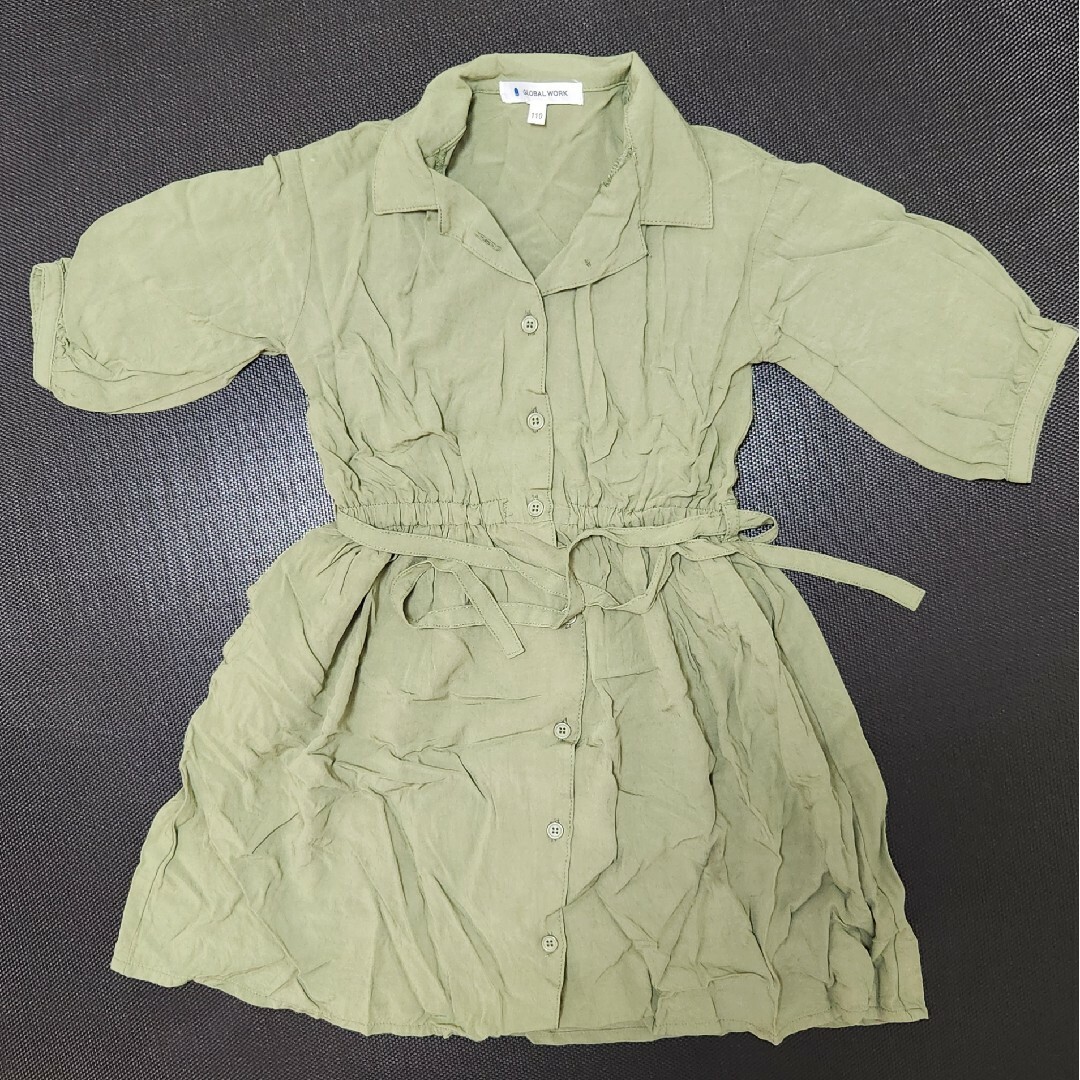 GLOBAL WORK(グローバルワーク)のワンピース　GLOBAL WORK　グローバルワーク　110cm キッズ/ベビー/マタニティのキッズ服女の子用(90cm~)(ワンピース)の商品写真