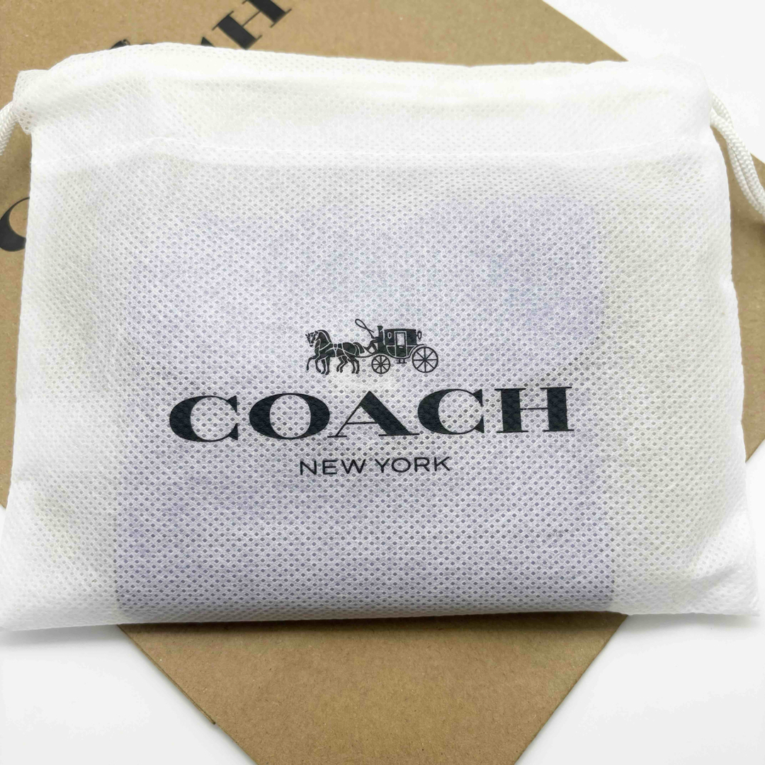 COACH(コーチ)の【COACH☆新品】ウィン スモール ウォレット！折り財布！レザー！パープル！ レディースのファッション小物(財布)の商品写真