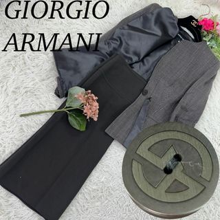 ジョルジオアルマーニ(Giorgio Armani)のジョルジオアルマー二 レディース Lサイズ スカート ジャケット スーツ(スーツ)