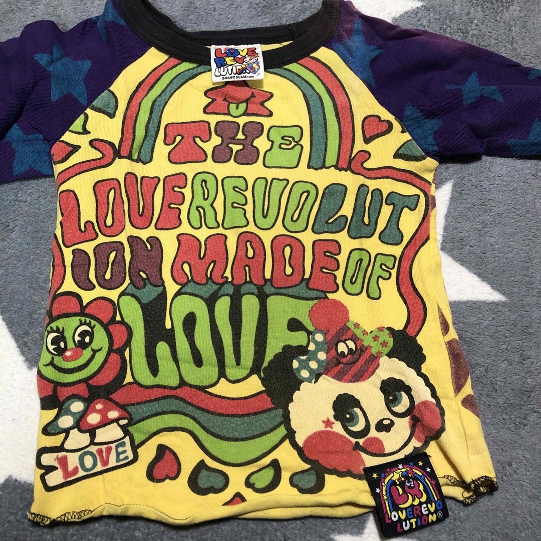 LOVE REVOLUTION(ラブレボリューション)のラブレボリューション ロンT100 キッズ/ベビー/マタニティのキッズ服男の子用(90cm~)(Tシャツ/カットソー)の商品写真