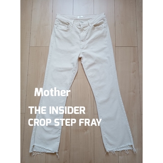 マザー(mother)のmother　THE INSIDER CROP STEP FRAY　27(デニム/ジーンズ)
