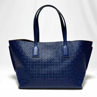 ロエベ(LOEWE)のロエベ アナグラム リピート Ｔショッパー トート バッグ NAVY BLUE(トートバッグ)