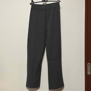 ニットパンツ　ダークブラウン　未使用です