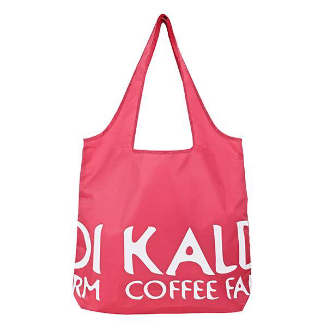 KALDI(カルディ)のカルディ オンライン 限定 カラー スモーキーピンク エコバッグ レディースのバッグ(エコバッグ)の商品写真