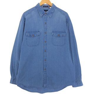 ギャップ(GAP)の古着 90年代 ギャップ GAP オールドギャップ 長袖 チェックシャツ メンズL ヴィンテージ /eaa426617(シャツ)