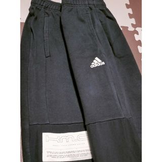 アディダス(adidas)の☆ASP-429 アディダス IDW スエットパンツ 黒 サイズ O(その他)