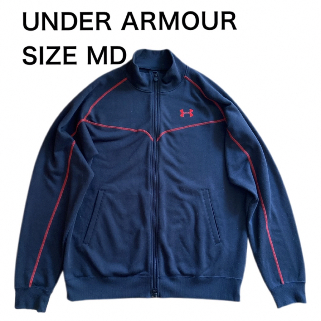 UNDER ARMOUR(アンダーアーマー)のUNDER ARMOURアンダーアーマー ジャージ ジップアップ トレーニングM メンズのトップス(ジャージ)の商品写真