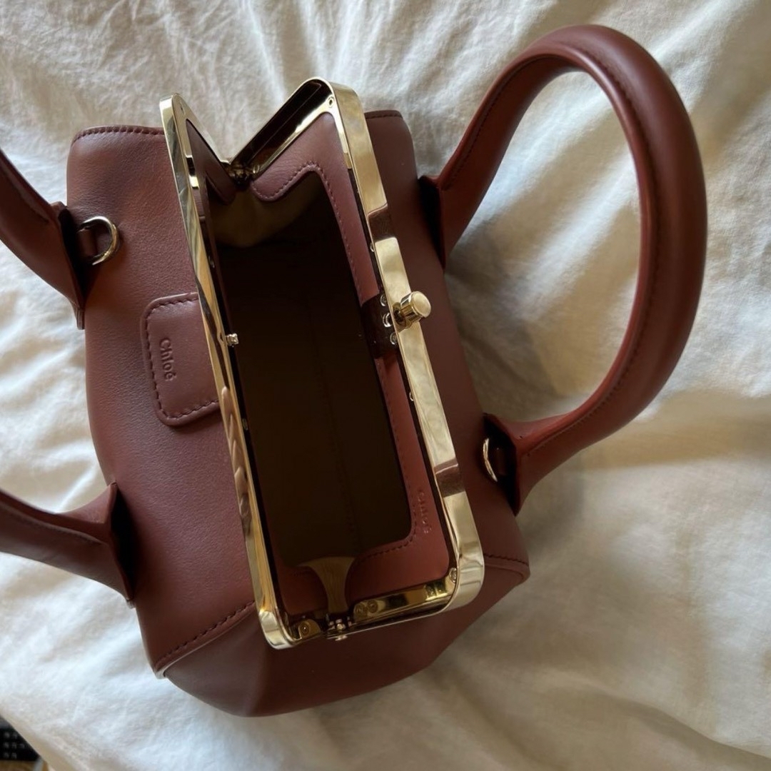 Chloe(クロエ)の＜Chloé ＞Joyce レザーハンドバッグ レディースのバッグ(ハンドバッグ)の商品写真