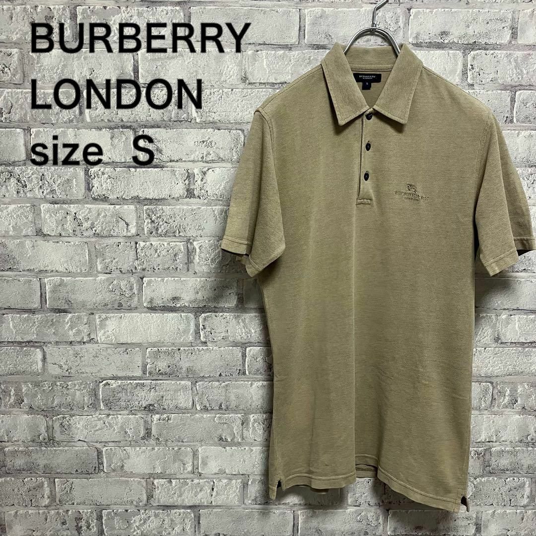 BURBERRY(バーバリー)の人気【BURBERRY LONDON】バーバリー 半袖ポロシャツ お洒落 美品 メンズのトップス(ポロシャツ)の商品写真