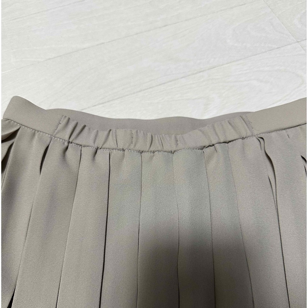 PLST(プラステ)のシアーシフォンボックスプリーツスカート レディースのスカート(ロングスカート)の商品写真
