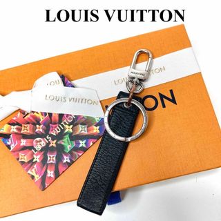 LOUIS VUITTON - ルイヴィトン　ポルトクレ　ドラゴンヌ　キーリング　モノグラム　シャドウ　ブラック