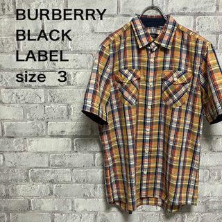 バーバリーブラックレーベル(BURBERRY BLACK LABEL)の【BURBERRY BLACK LABEL】バーバリー チェックシャツ お洒落(シャツ)